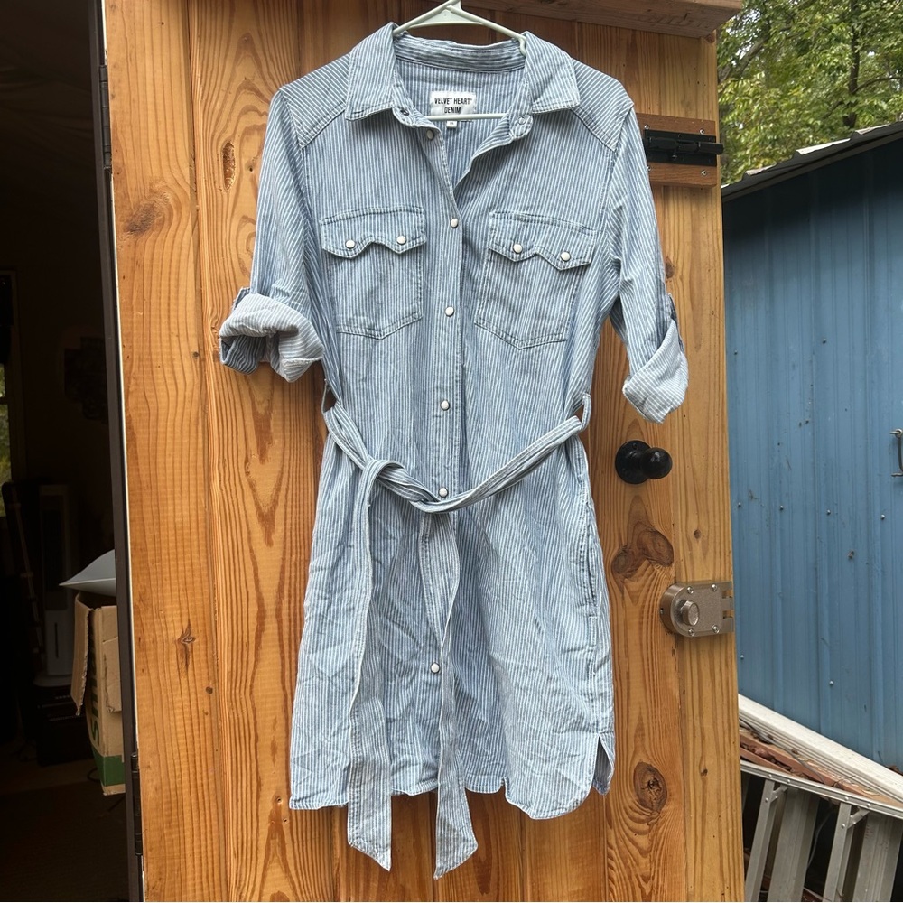 Velvet hearts denim